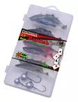 Patriot Baitfish 8cm Jig Selection, Organic Colors - Jigs - 6417512539388 - 1