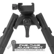 UTG Heavy Duty Recon 360 Low Bipod - Bipods - 4717385557338 - 3