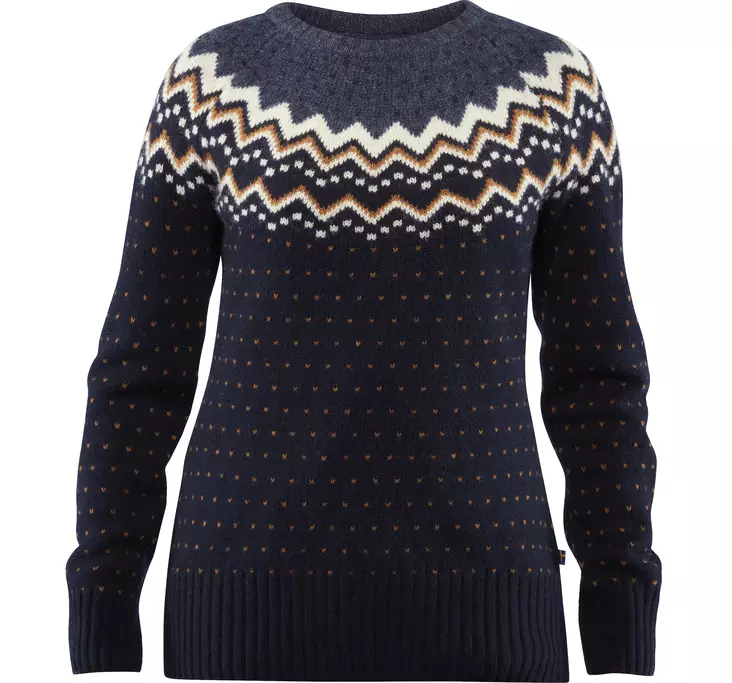 Fjällräven Övik Knit Sweater W för kvinnor - Skjortor - 7323450462598 - 1