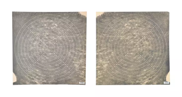 Mittstygn för älgskytte 46 par (2st) - Skjutmål - 6410362404608 - 1