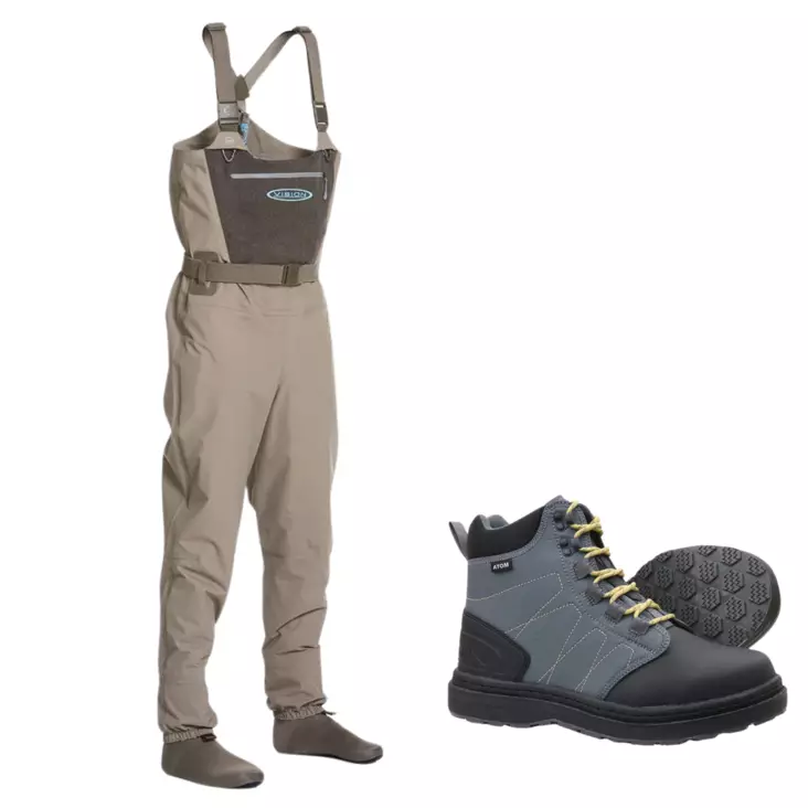 Vision Scout Strip 2.0 Waders and Vision Atom Gummi 2.0 Wading Boots - Wading Package - Waders + Boot Offer Packages - ScoMAtoG8 - 1