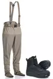 Vision Scout Guiding Waders + Vision Black Michelin Wading Boots - Wading Package - Waders + Boot Offer Packages - ScouSMus9 - 1