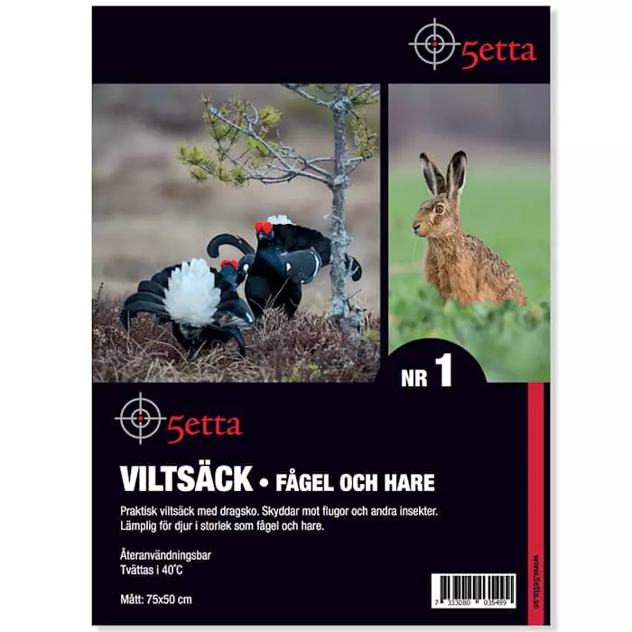 5etta Viltpåse 1 - 75cmx50cm - Övriga vapen- och jägartillbehör - 7333080035499 - 1