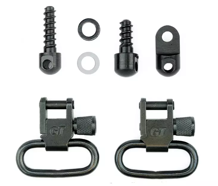 Grovtec GTSW-23 Sling Swivels for Wood Stocks - Belt Loops - 895474001239 - 1