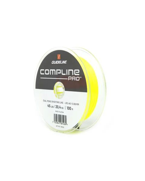 Guideline Compline Pro 45lbs 100m Yellow Running Line - Running Lines - 7033841081269 - 1
