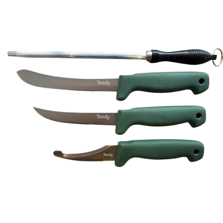 Tendy Butchering Knife Set - Meat Processing Knives - 7350166090159 - 1
