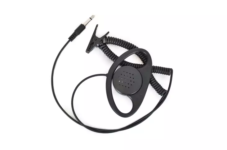 Yonneco hörlur 3,5mm D-krok - Övriga VHF-tillbehör - YonnecoDkuuloke - 1